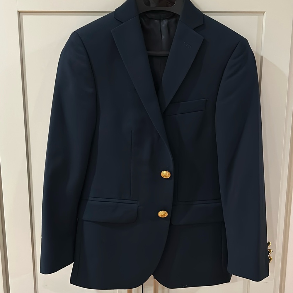 Lauren Ralph Lauren Navy Blazer with Gold Buttons